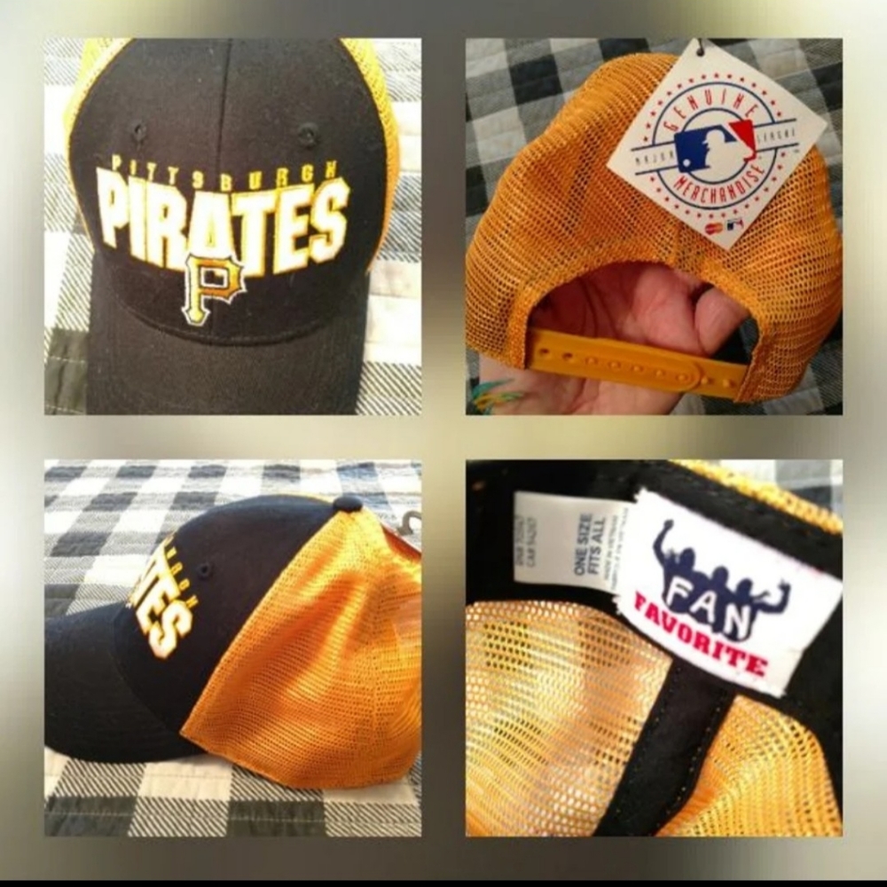 New Pittsburgh Pirates baseball cap snap-back